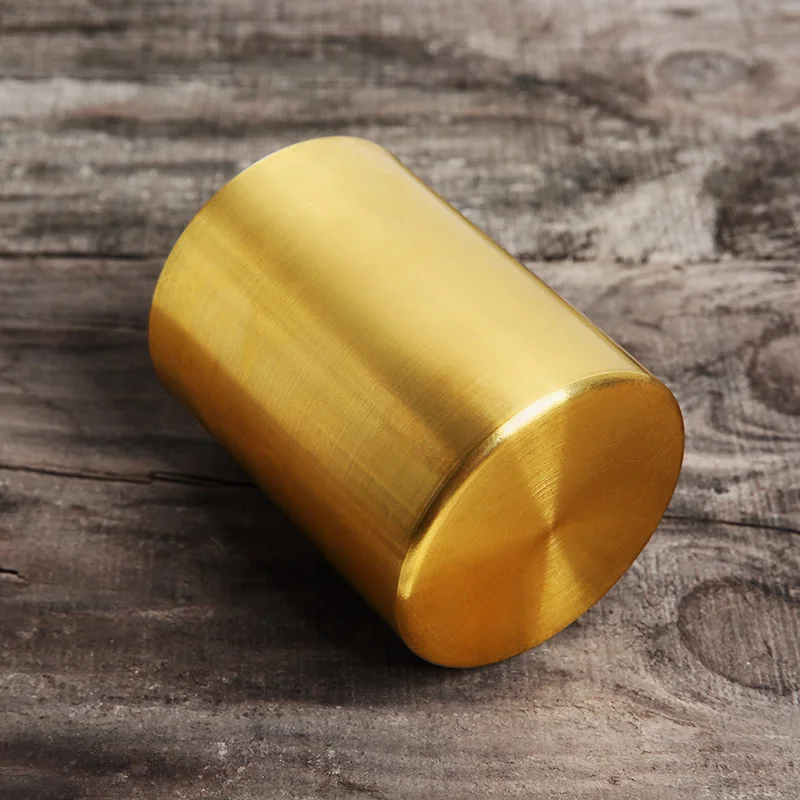 Латунный держатель для ручек канцелярский контейнер офисные принадлежности