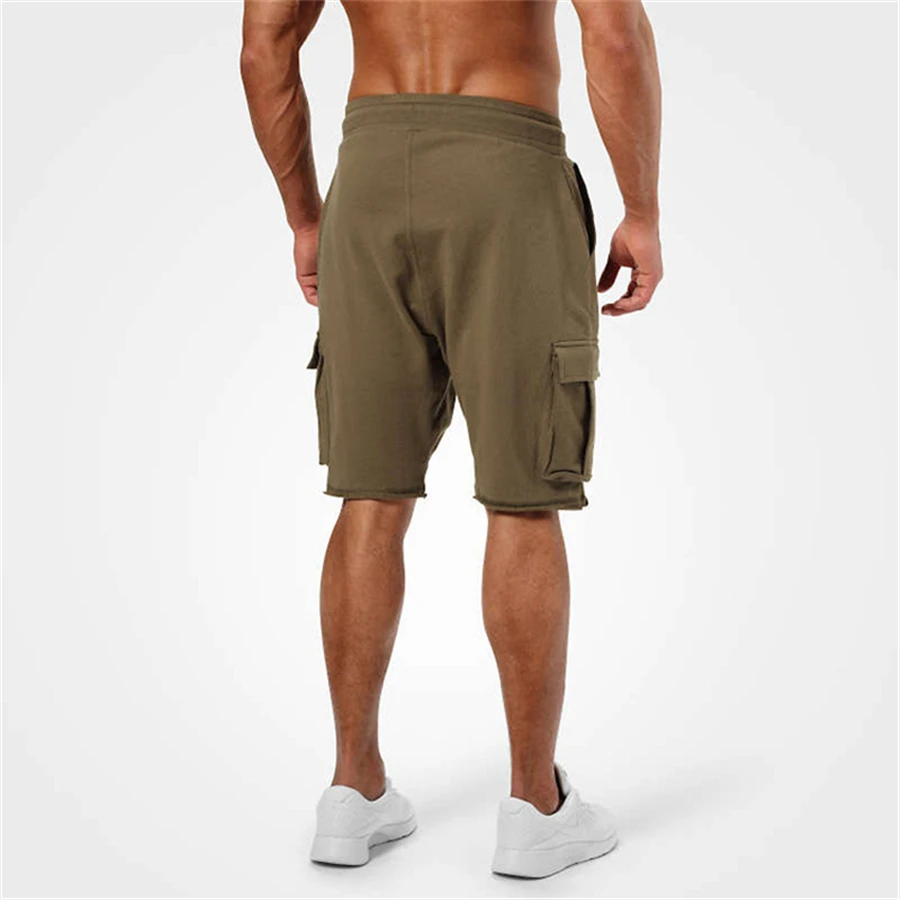 

Men's casual fitness running shorts men's big bag sports jogging fitness shorts training camouflage men's shorts sports