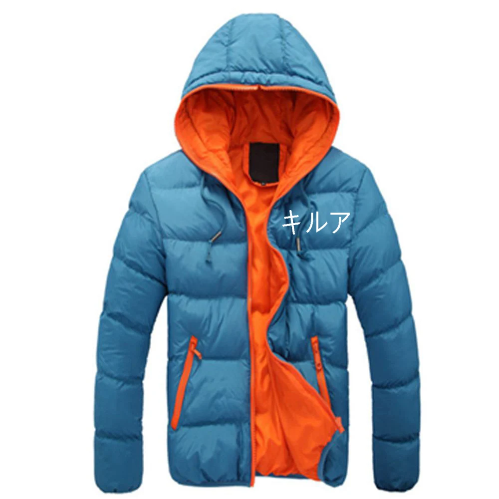 

2021 Fashion Winter Anime HUNTERXHUNTER Killua Zoldyck Customize Down Warm Jacket Male Sportwear Zipper Coat Hoodies Casual Coat