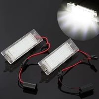 2 pcs for opel astra h j opc corsa c d insignia car led number license plate lights lamp auto replacement accessories
