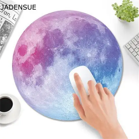 

Office Cute Desk Mats Gaming Mousepad Kawaii Mouse Pad Cartoon Rabbit Fruits Round Keyboards Deskpad Laptop Gamer Mouse Mat