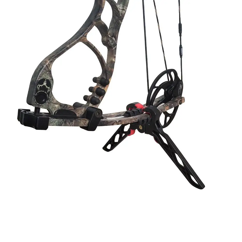 Kuulee Archery Compound Bow Kick Stand Holder Scissor Shape Bracket Arrow Composite | Спорт и развлечения