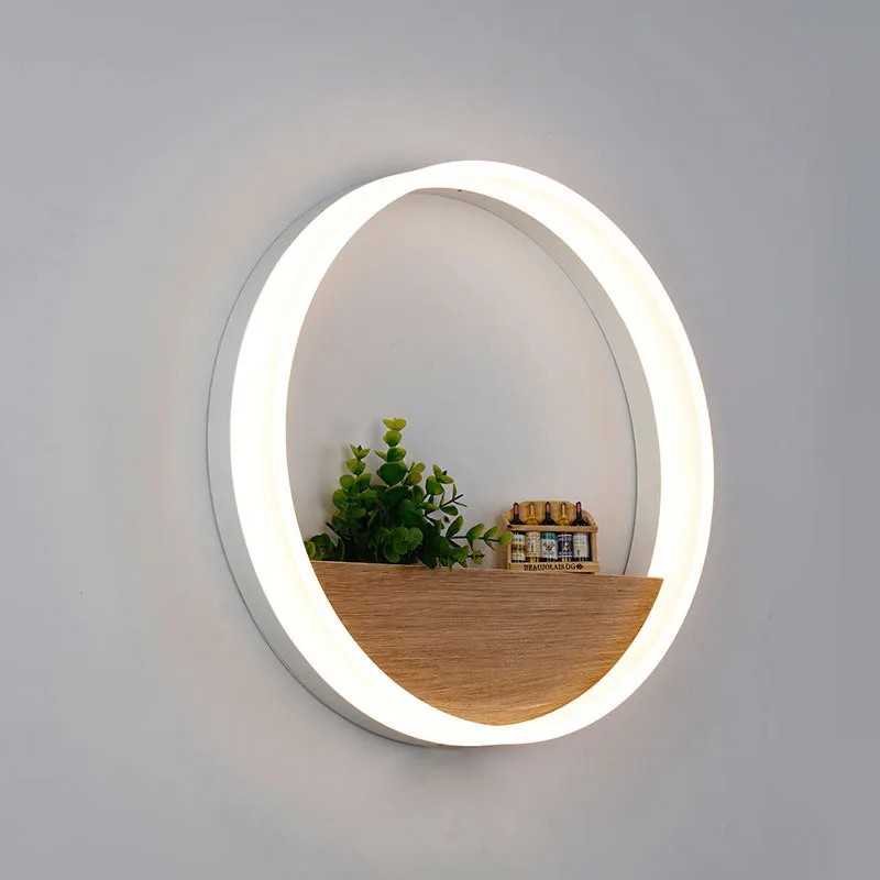 Современные светодиодные лампы для спальни прикроватный зеркальный Домашний