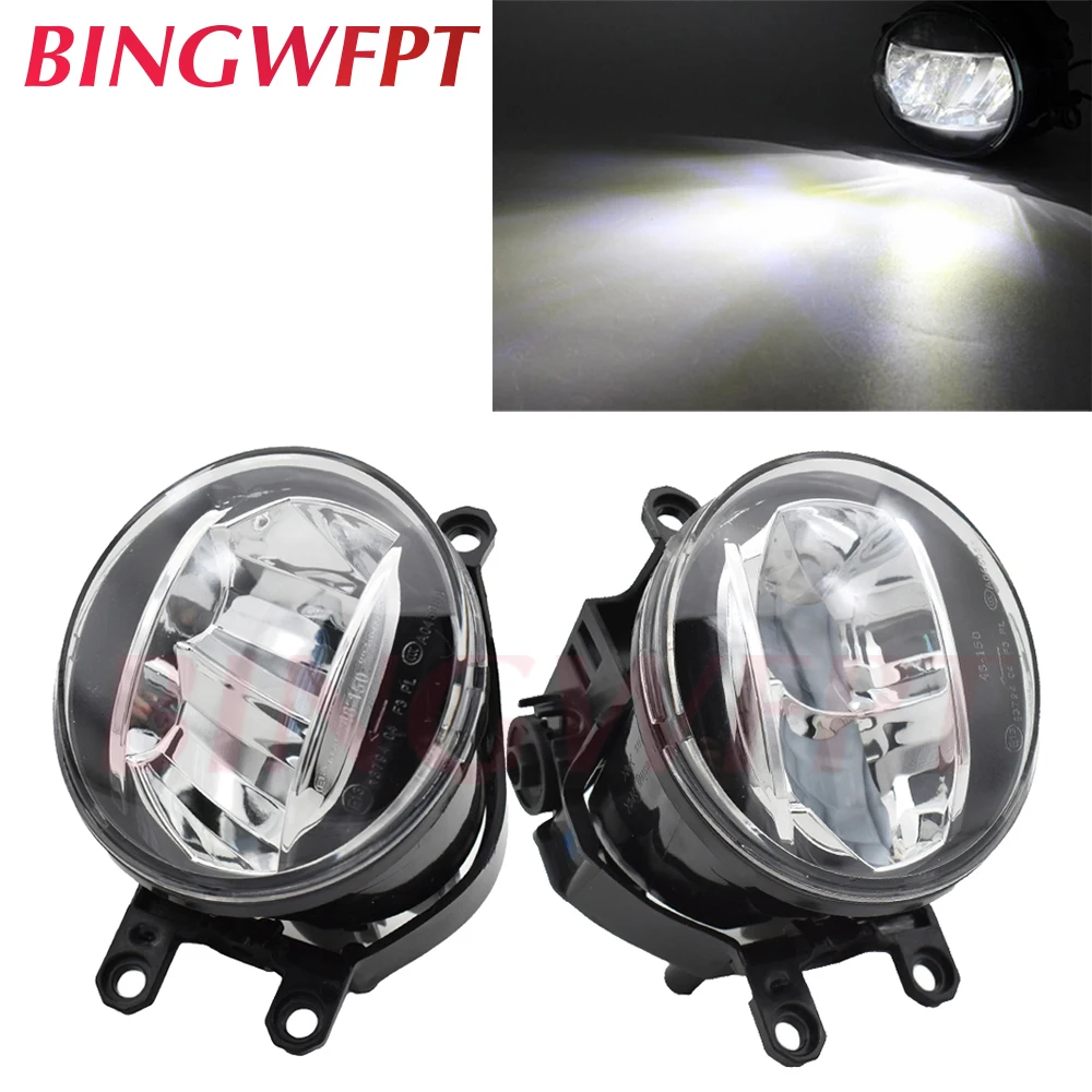 2 шт./пара (правый + левый) передний бампер автомобиля высокой яркий светодиодный