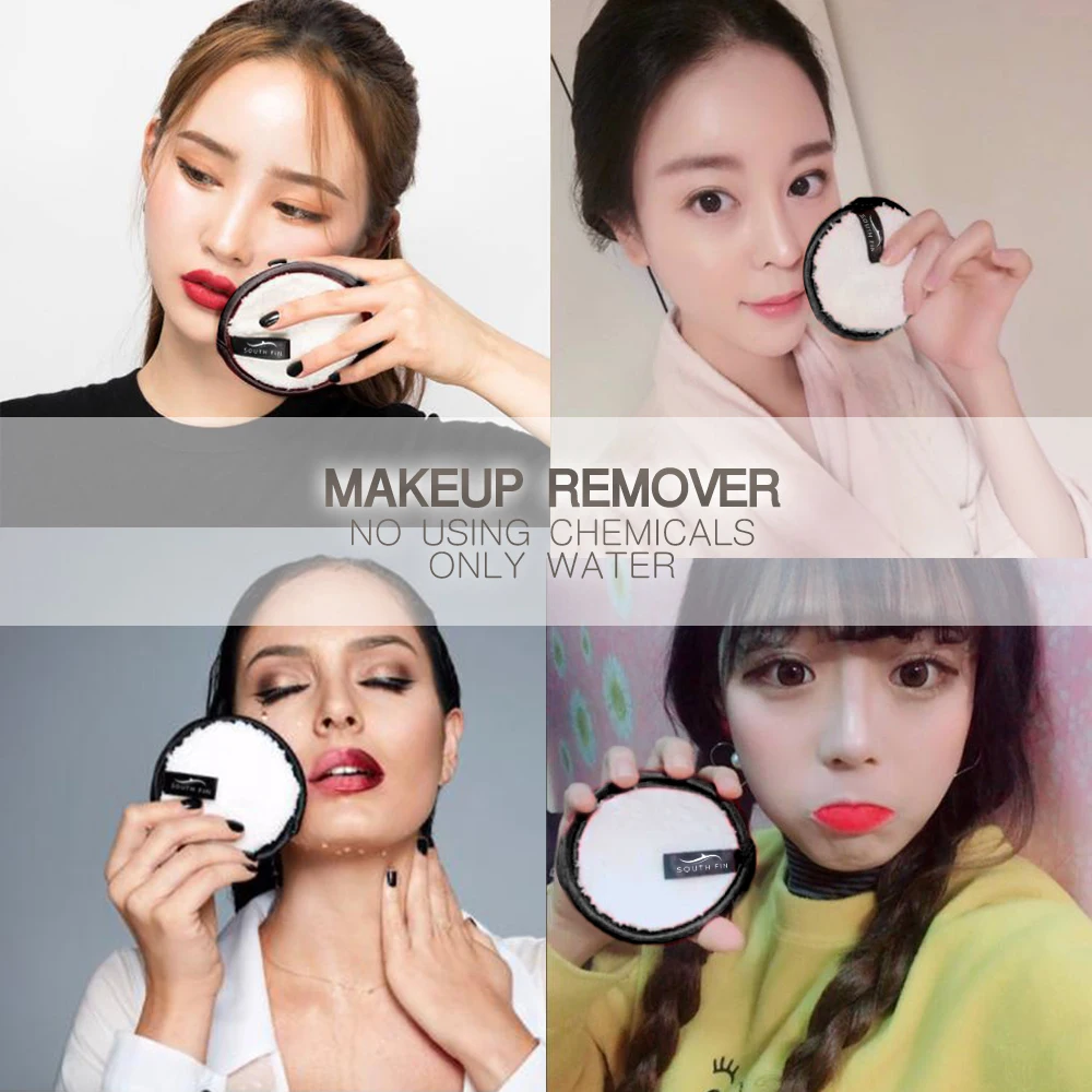 Новая Очищающая хлопковая губка для удаления макияжа очищающая кожу супер