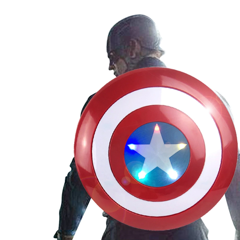 32/42 см в форме щита Капитана Америки с светодиодный светильник и звук детский