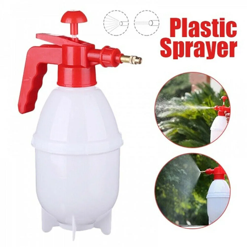 1PC Spray Bottle 0.8 L Hand Pump Foam Sprayer Car Washer Hand Pump Pressure Sprayer Bottle Pressurized Spray Water