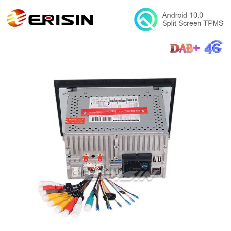 Erisin ES5178A 7 "16GB Android 10 0 автомобильная стереосистема для Audi A4 S4 CarPlay + DAB DVD TPMS Wifi GPS