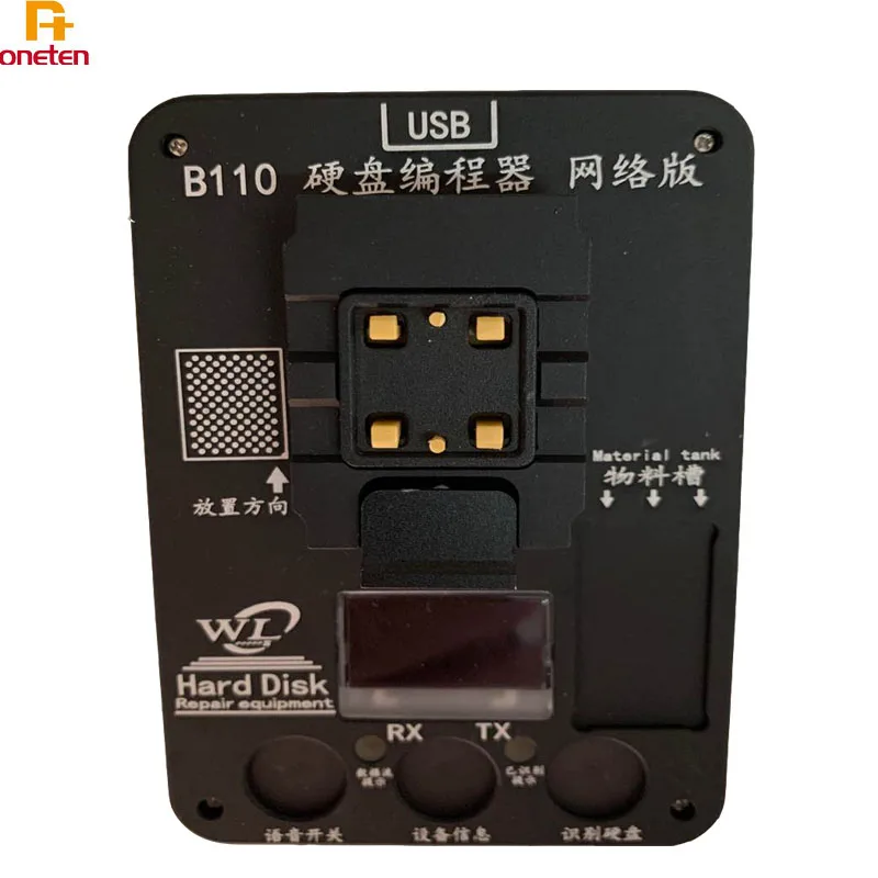 WL B110 Nand жесткий диск программатор для мобильный телефон 8G 8P X XR XS 11 11PRO 11Promax чтения