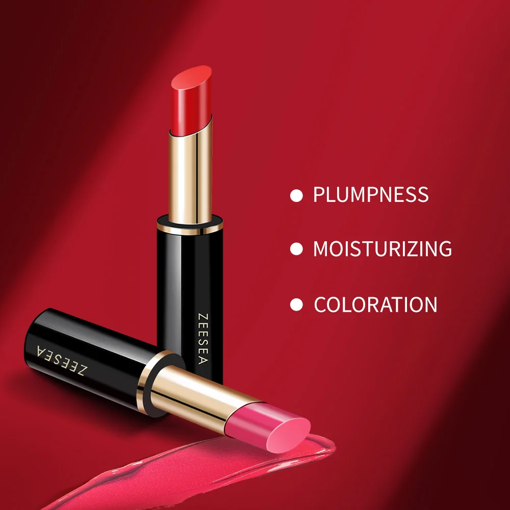 ZEESEA 10 цветов матовая бархатная помада ню водонепроницаемая долговечная