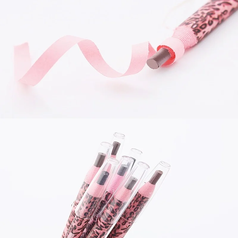 1 шт. Водонепроницаемый хна для бровей карандаш легкообрабатываемая резанием