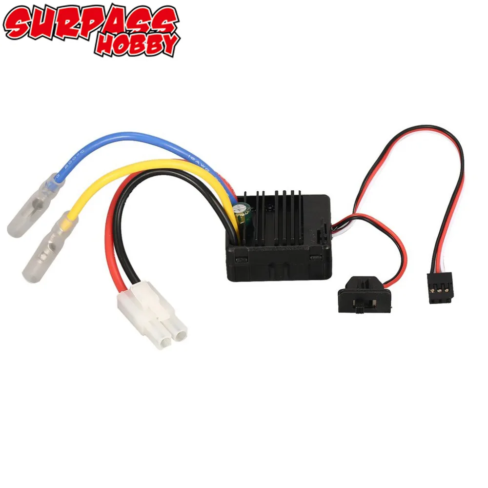 Щеточный ESC с 5 В/2 а BEC Tamiya разъем для HSP HPI Kyosho TRAXXAS 1/10 RC Гусеничный внедорожник