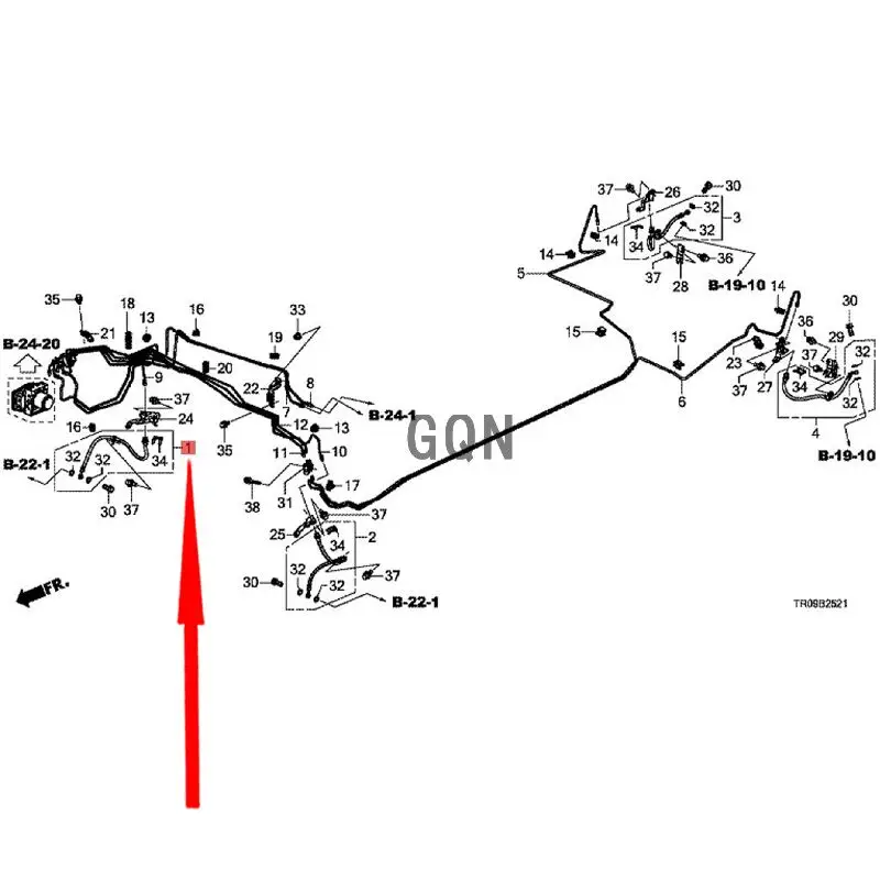 

Тормозной шланг 2012-Hon daC IV IC суппорт, тормозной шланг с левым и правым усиленным тормозным стальным шлангом