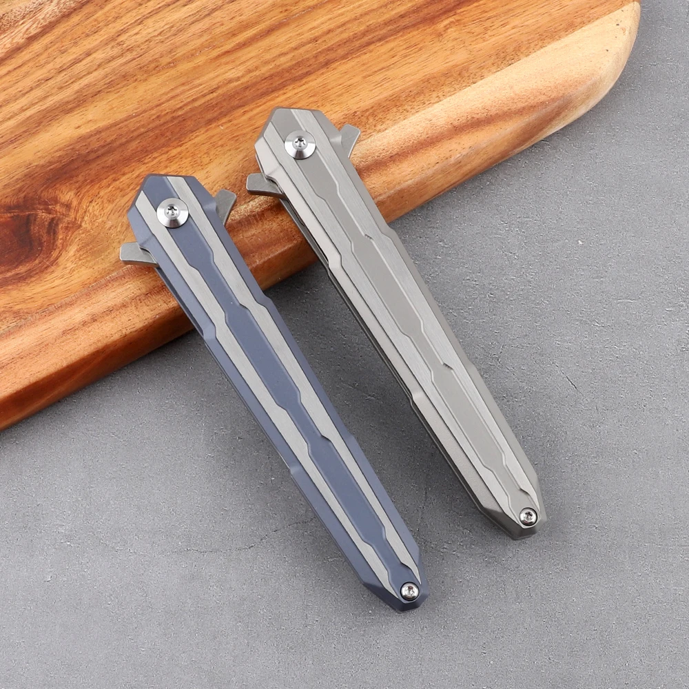 Новый маленький меч для улицы лезвие M390 TC4 титановая ручка Тактический