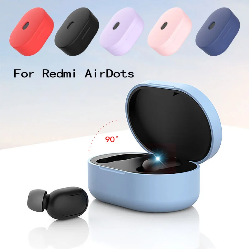 Новое поступление 2019 силиконовый чехол для наушников Xiaomi Redmi Airdot TWS Bluetooth-наушники