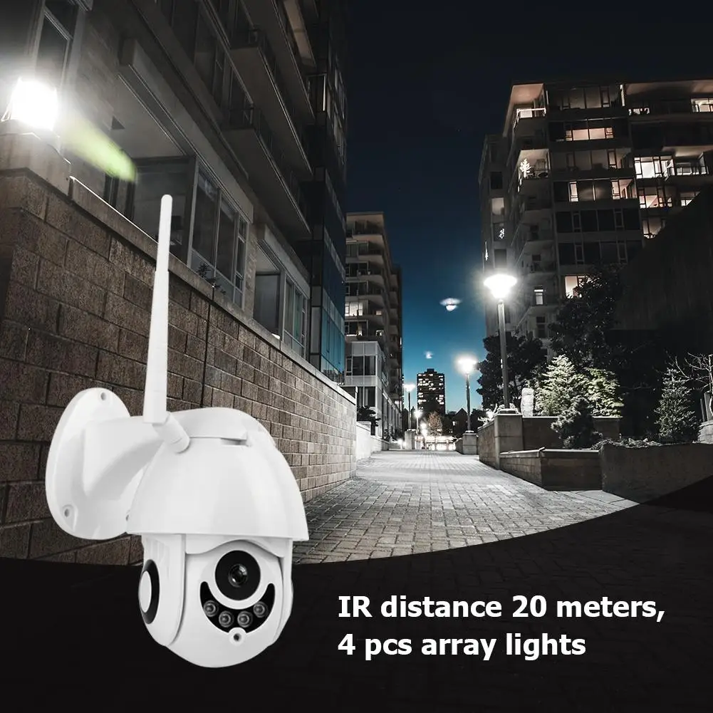 

Wireless Mini Night Vision CCTV WiFi Camera 1080P 2MP Motion Detection Camcorder Simple Switching Between Chinese And English
