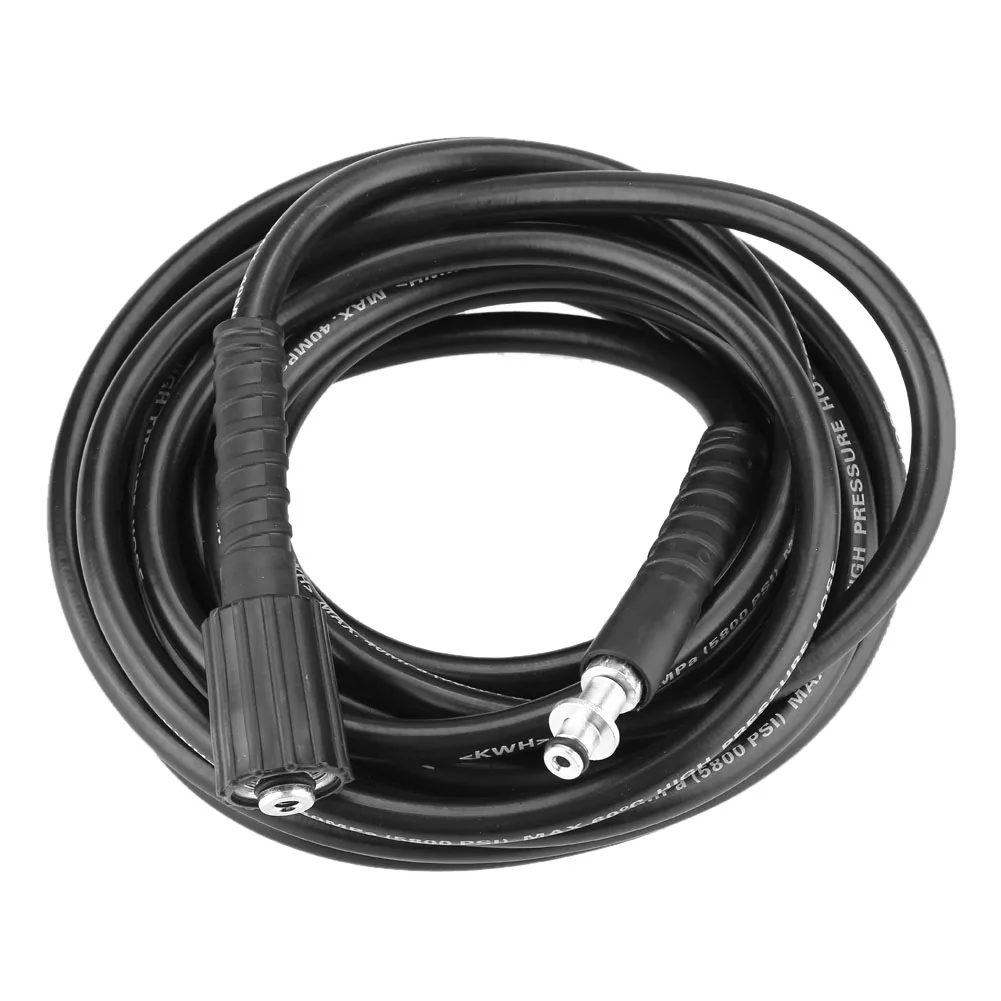 

8M 5800PSI High Pressure Cleaning Cleaner Car Washing Replacement Hose Black Color High Pressure Cleaning Hose