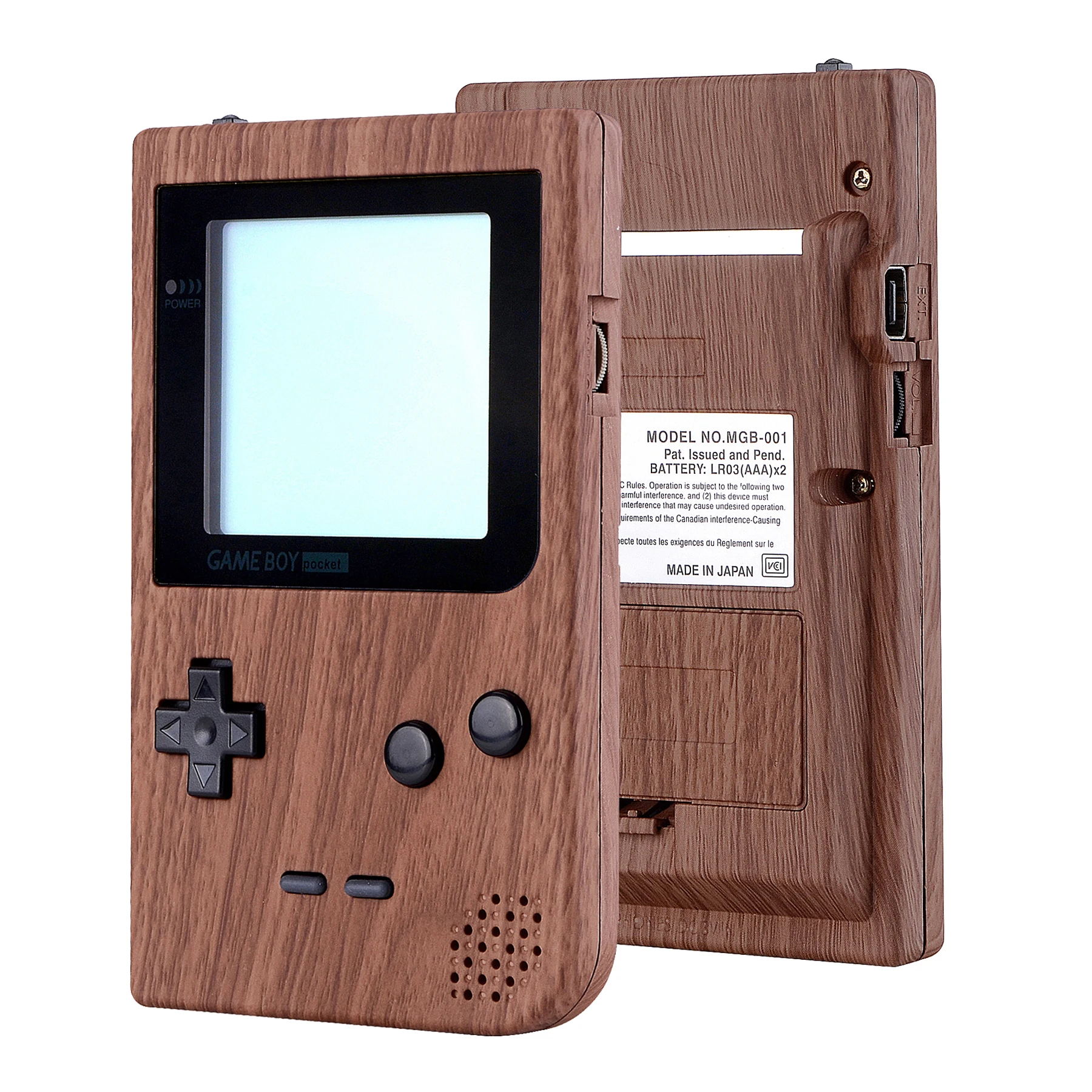 Мягкий Сменный Чехол PlayVital с рисунком для Game-Boy Pocket объективом экрана и набором