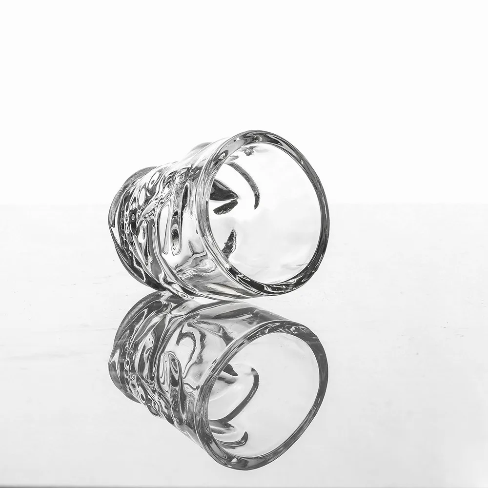 Прозрачный креативный 3D стакан с черепом для виски домашний барный кухонный