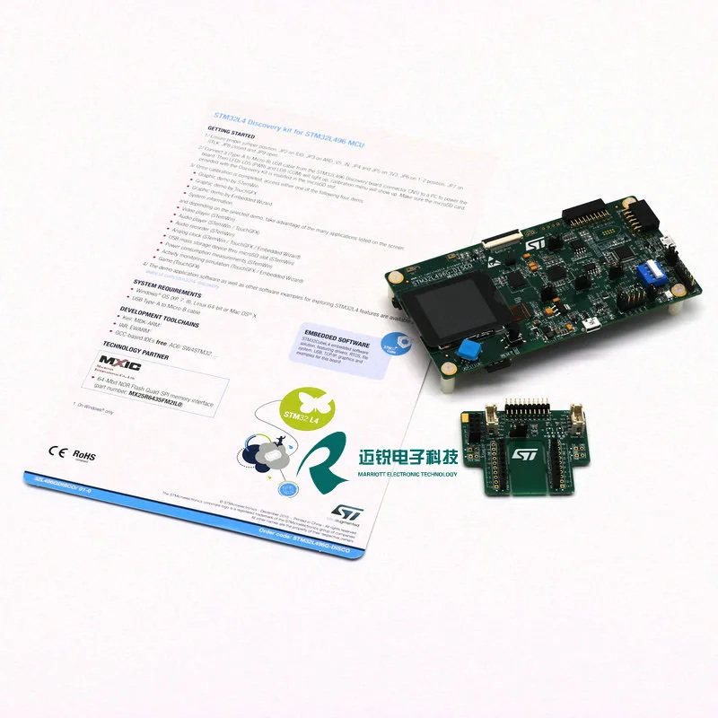 Набор для обнаружения STM32L496 набор STM32L4 MCU 32-битная ARM-плата оценки Встроенная плата