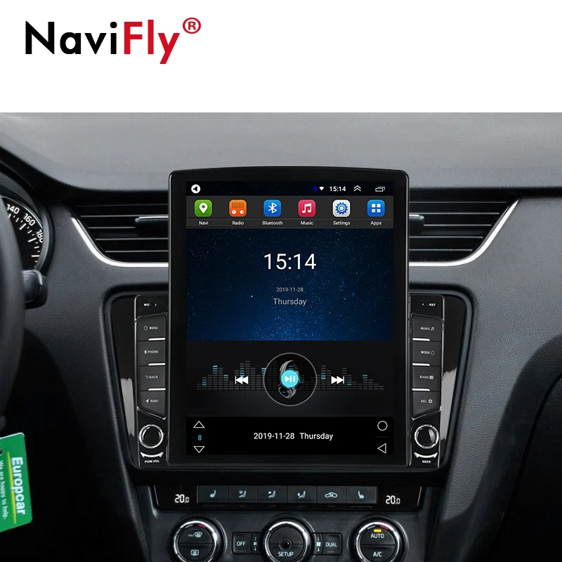 Автомобильный мультимедийный плеер 4G LTE IPS DSP 9 7 &quotAndroid 0 радио аудио для SKODA Octavia 3 A7