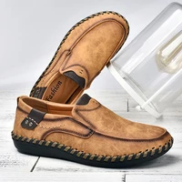 men casual loafers men fashion leather comfortable loafers casual shoes zapatos de hombre men shoes