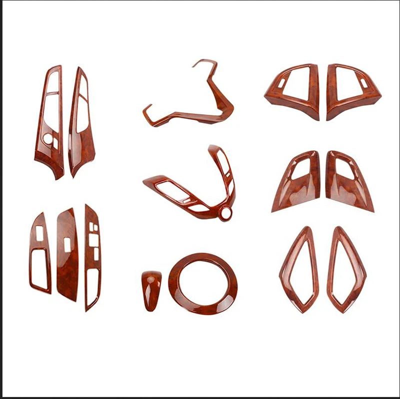 Высококачественный интерьерный комплект из АБС персикового дерева для hyundai veloster