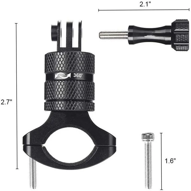 Алюминиевое Крепление на руль велосипеда вращающаяся 360 градусов стойка для