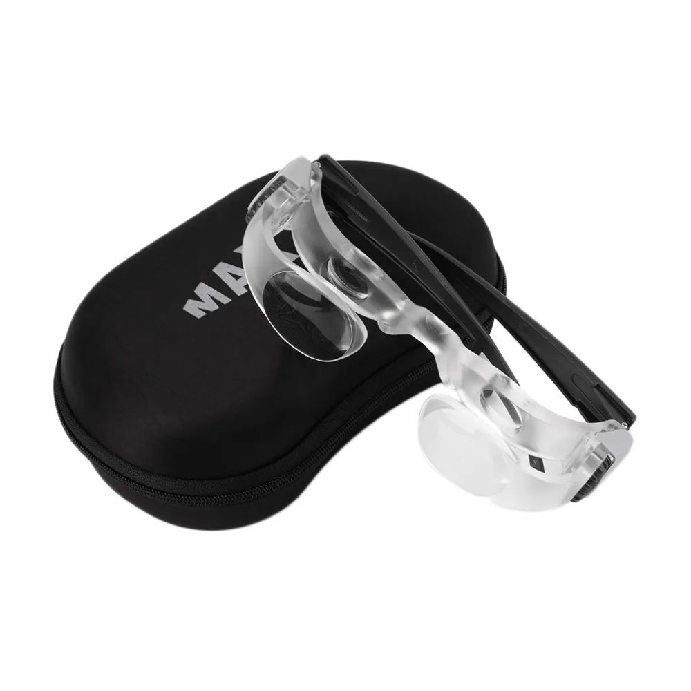 

Cycling Glasses Magnifier Lens Loupe -300 Degree Cycling Goggles Portable Lupas De Aumento 2.1X Myopia Magnifying Glasses Hot