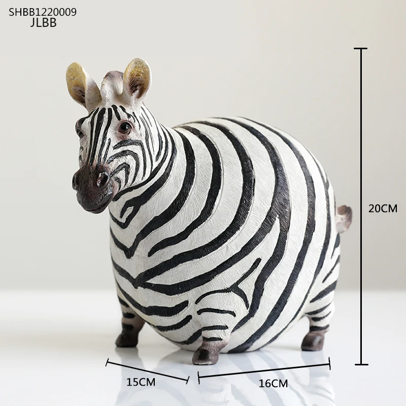 Фигурка зебры фигурка животного творчества Стиль nordic предметы интерьера