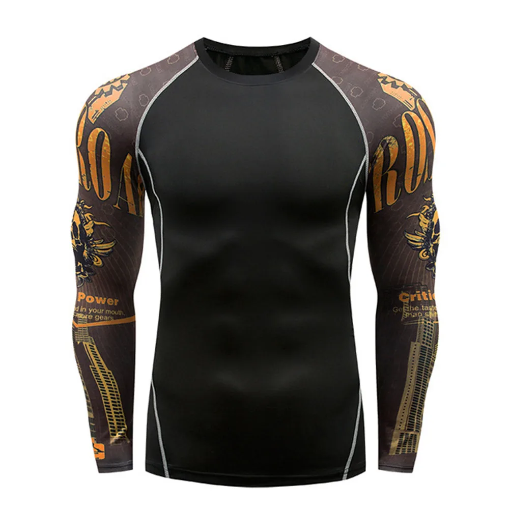 

Men's Tracksuit Gym Clothing Men Compression Sports Wear Fitness Clothes Running Jogging Suits Exercise Workout Men's Sets