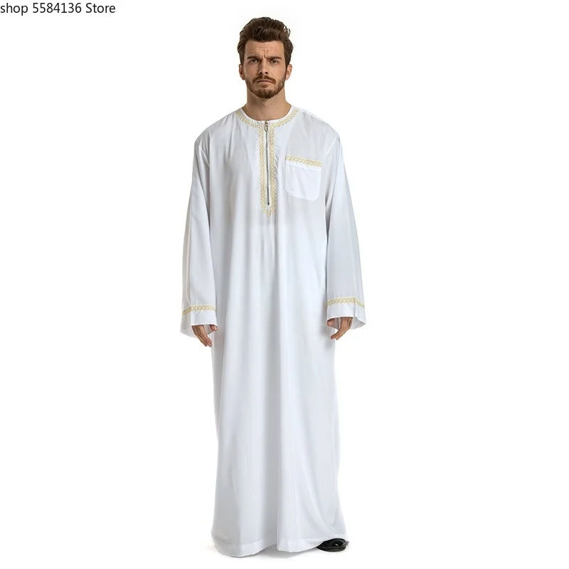 Арабская абайя Homme Пакистан Саудовская Аравия мусульманское платье Оман