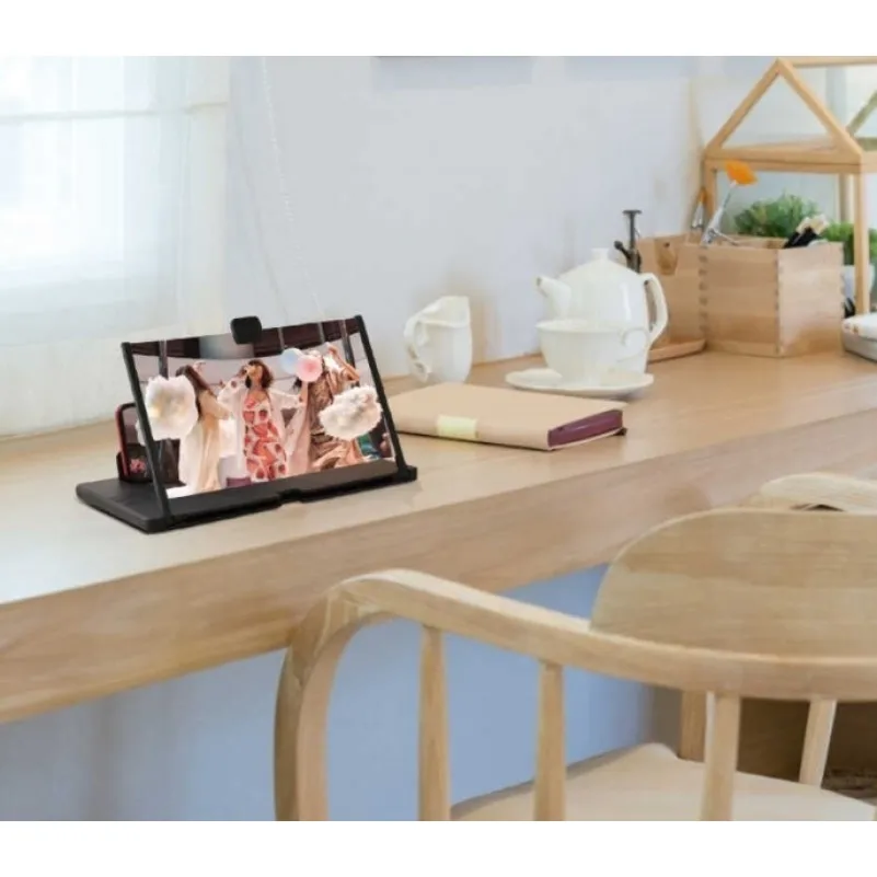 Увеличитель экрана 5D Mobile Phone Video Amplifier Enlarged Screen Magnifier для телефона 12 дюймов