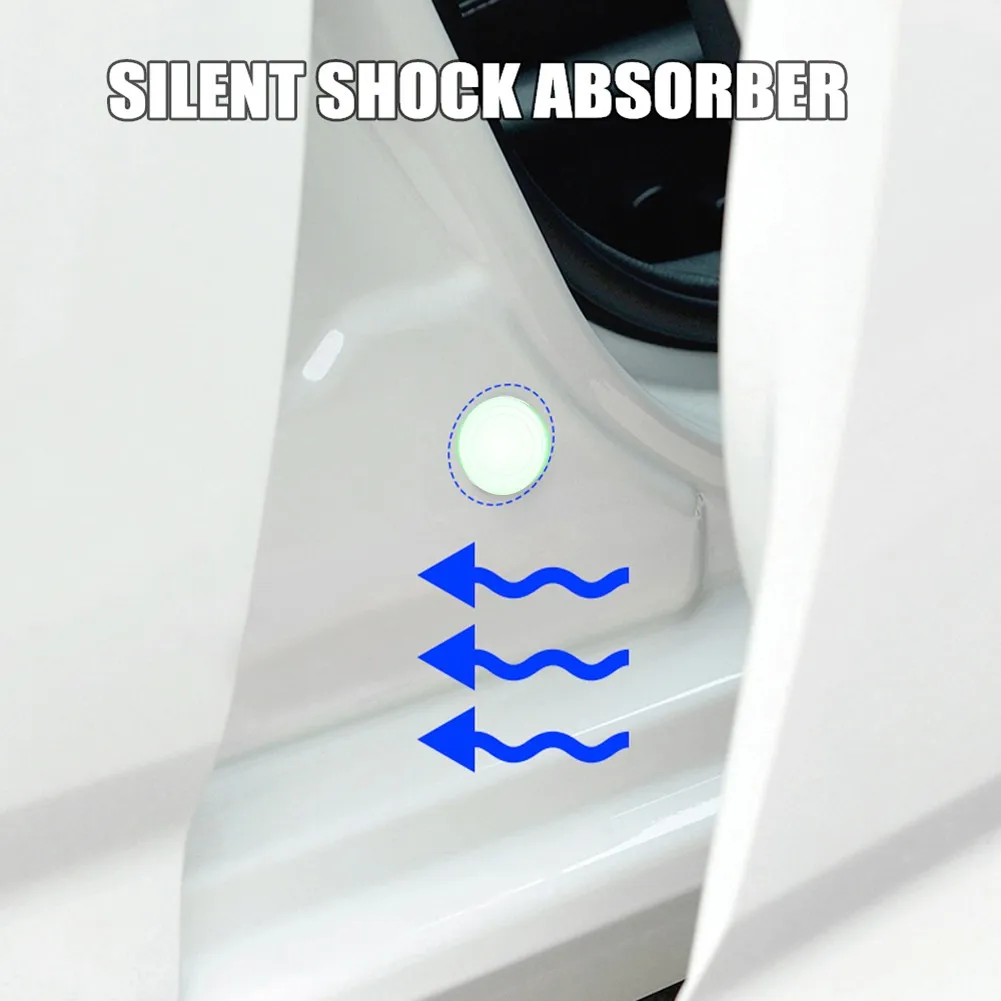 

10 шт., силиконовые амортизирующие наклейки на двери автомобиля