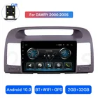 Автомобильный стерео мультимедийный плеер для Toyota Camry 2000, 2001, 2002, 2003, 2004, 2005, Android 10, GPS-навигация, радио, Авторадио ROM 32 ГБ