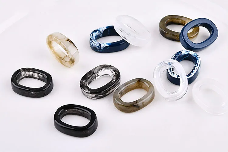 Японский и корейский имитирующий мраморный каучук небольшой эллиптический DIY