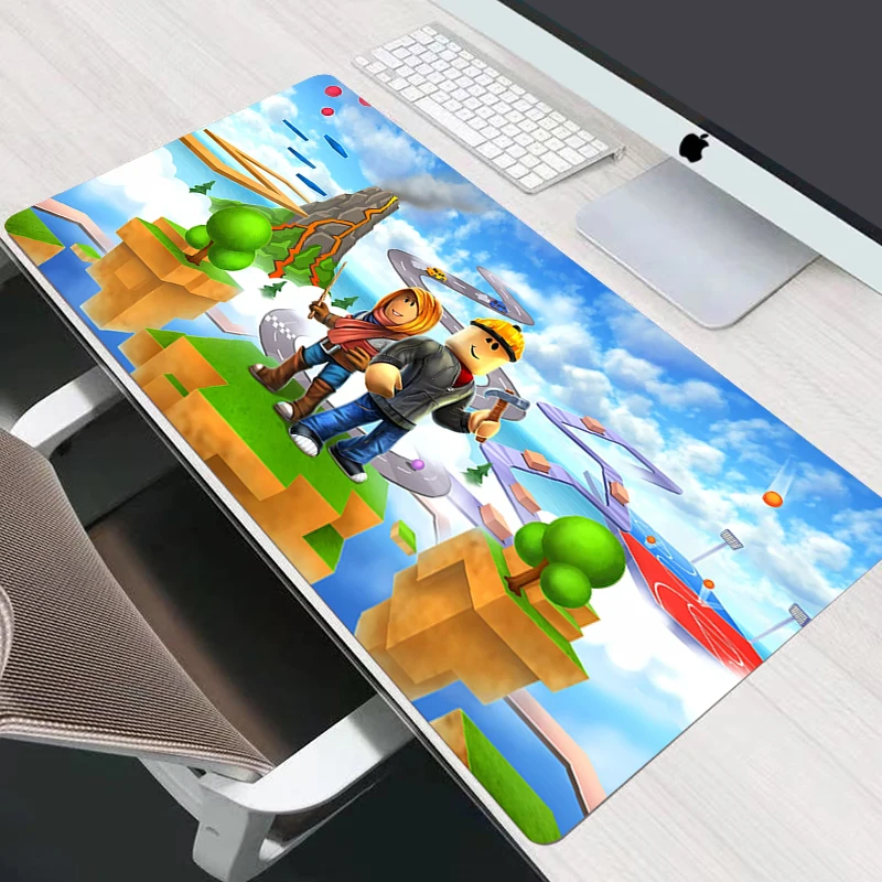 robloxes desk mat office mouse pad anime xxl mousepad laptop deskpad accessories pc gamer keyboard complete pad for gaming table free global shipping