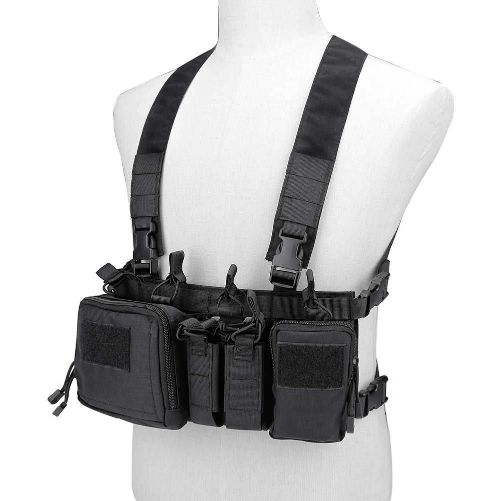WOSPORT NEW Army Tactical Vest Carrier Armor Chest Rig Harness Rifle ...