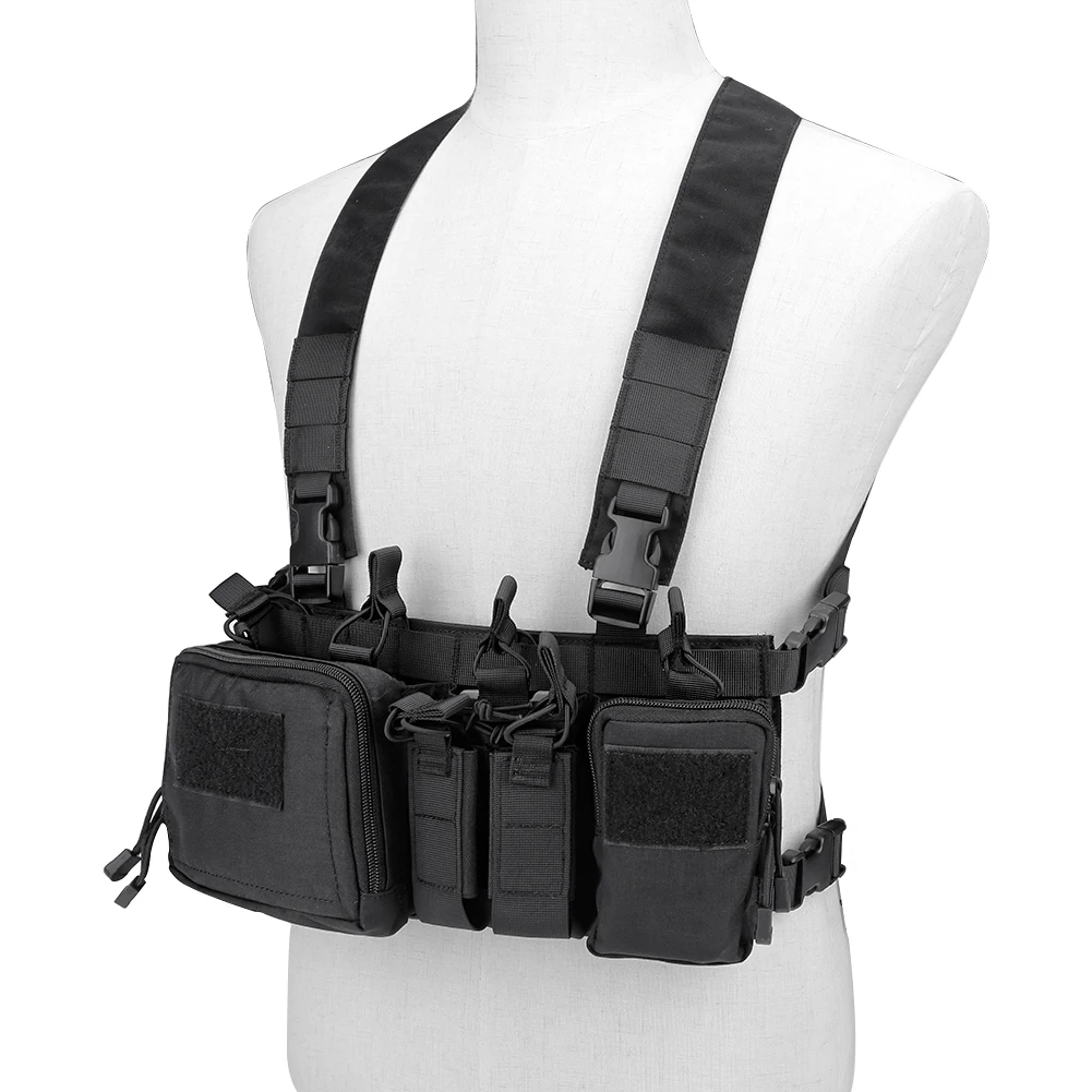 

New Tactical Vest Carrier Armor men's Chest Rig Harness Rifle Gun Magazine Bag Crh Hunting Equipment Accessories