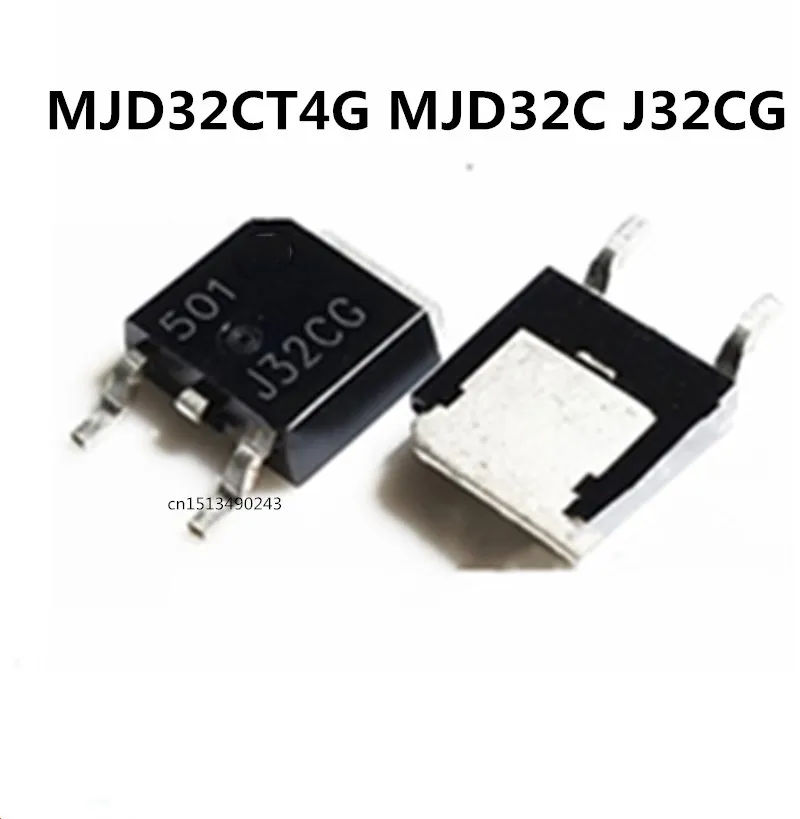 

Original 5pcs/ MJD32CT4G MJD32C J32CG TO252 SOT252