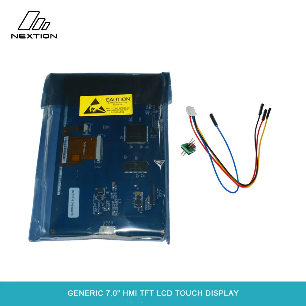 Nextion display NX8048T070-7," HMI интеллектуальная резистивная сенсорная панель USART TFT lcd модуль работает с Raspberry Pi 2