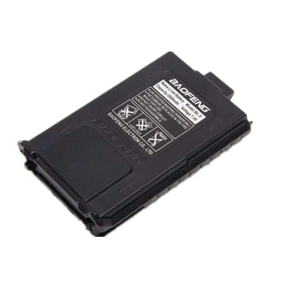 Оригинальный BL-5 литий-ионный аккумулятор Baofeng uv5r Батарея 1800 мА-ч для UV-5R Uv-5re UV-5ra UV