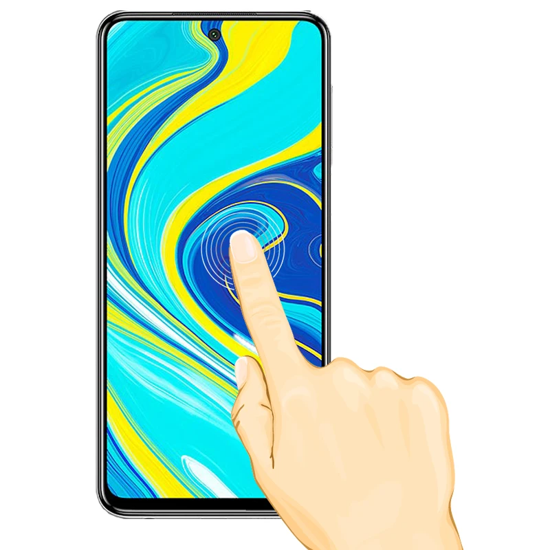 25 шт./лот Полный экран протектор для Redmi Note 9/Note 9S/Note 9 Pro/Note Pro Max защитная пленка