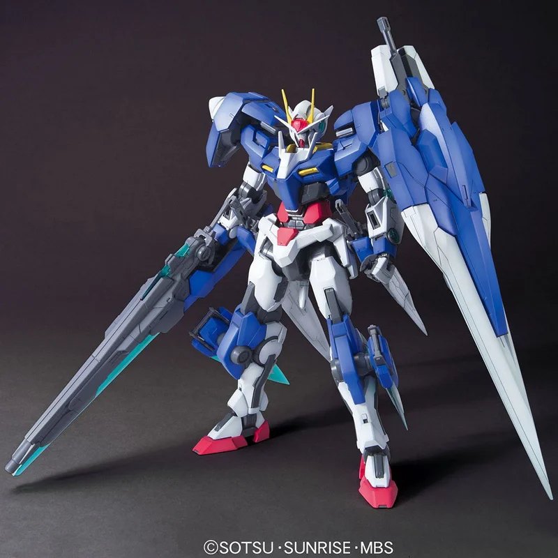 

BANDAI MG 1/100 00 Gundam Seven Sword GN-0000/7S, экшн-фигурка, модификация модели
