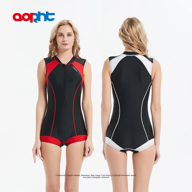 Girl's One Piece Competition Italy Fabric Racing Training Swimwear Lady Spandex Waterproof BodyBuilding Surfing Bathing Swimsuit