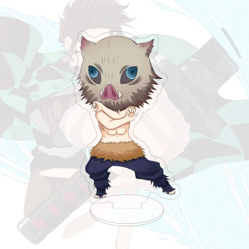 

Anime Demon Slayer Kimetsu No Yaiba Kamado Tanjirou Nezuko Kanawo Zenitsu Inosuke Giyuu Acrylic Figure Stand Model Plate Toys