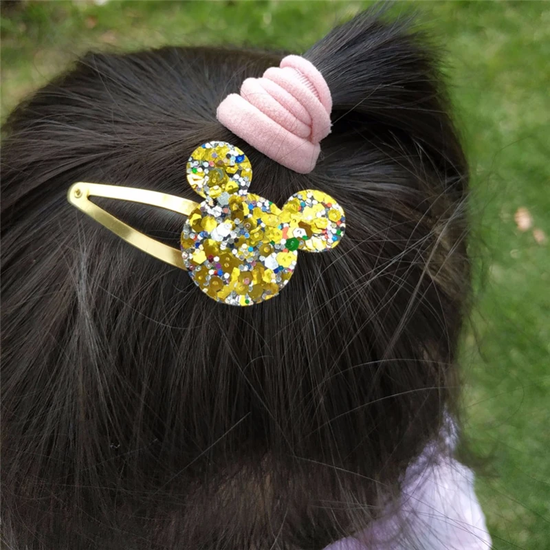 6 шт./компл. для маленьких девочек заколки волос аксессуары с изображением