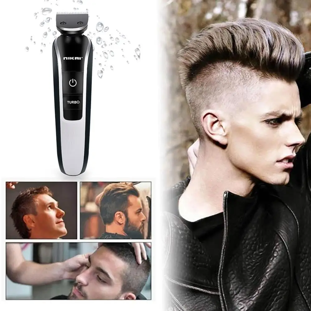 

7in1 Men's Electric Shaver Hair Clipper Razor Washable Beauty Kit Skin Care Wet and Dry Beard Trimmer Ear and Nose Hair Trimmer