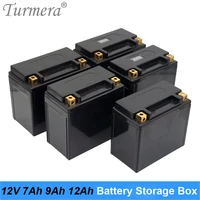 turmera 12v 7ah 9ah 12ah battery storage box with indicator apply to for motorcycle battery and 24v uninterrupted power supply a