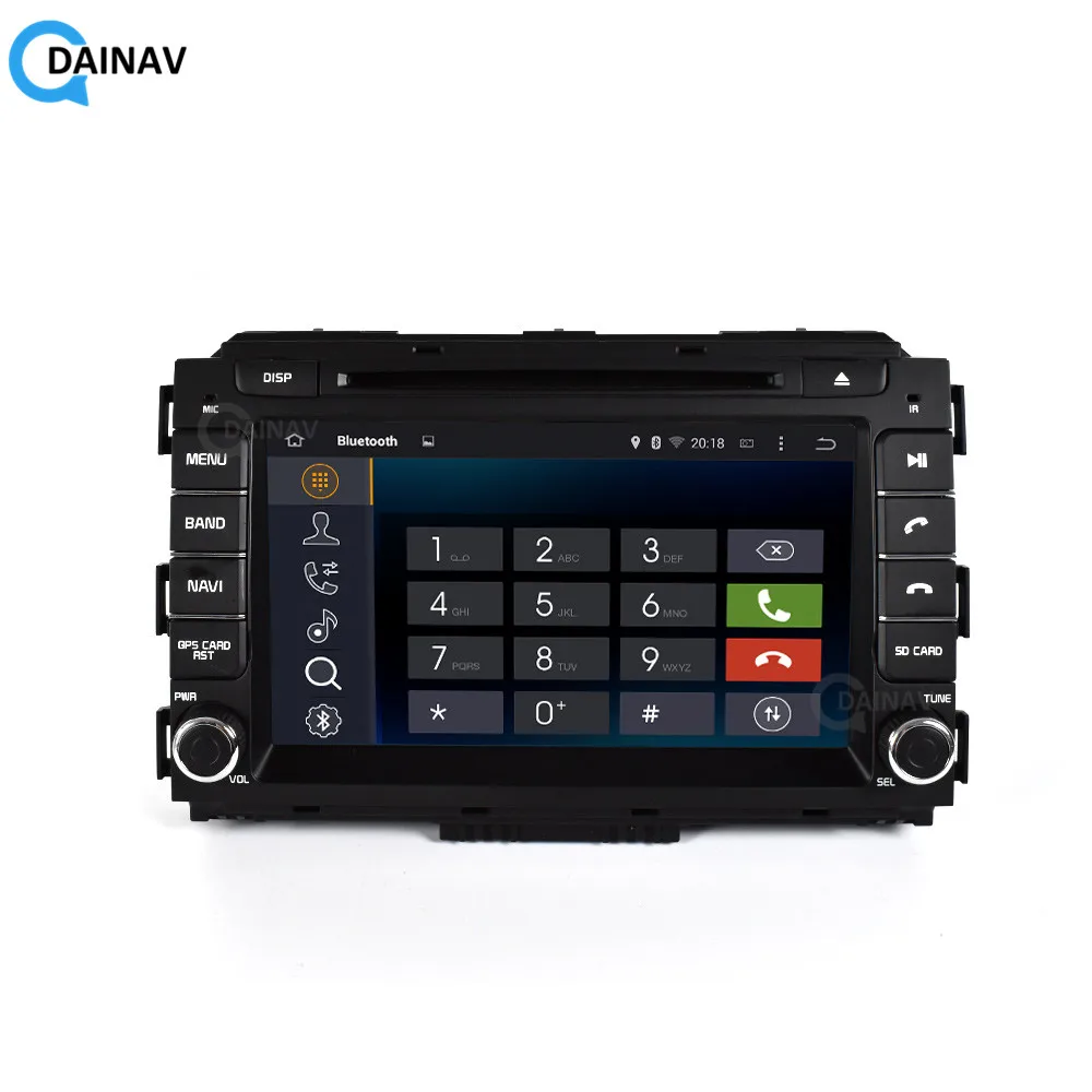 Автомагнитола 2 Din мультимедийный DVD-плеер с GPS-навигацией для Kia Carnival Sedona 2015 +